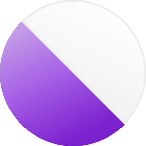 Violett / Vit